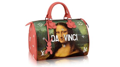 collezione borse louis vuitton per jeft koons monet